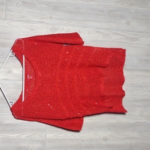 Bongo: Beautiful Sequin Drop-Stitch Top